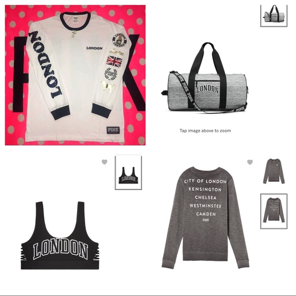PINK Victoria's Secret Tops - 🇬🇧ISO THESE‎ LONDON ITEMS🇬🇧